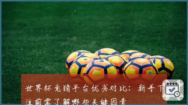 世界杯竞猜平台优劣对比：新手下注前需了解哪些关键因素