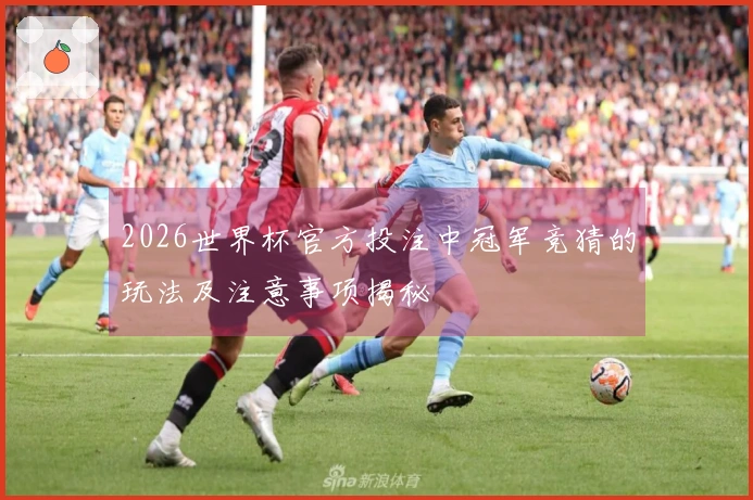 2026世界杯官方投注中冠军竞猜的玩法及注意事项揭秘